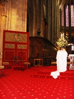 Axminster carpet for a Cathedral
