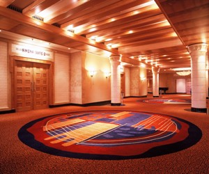Axminster carpet for Hotel lobby
