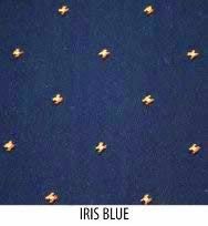 The Pindots Petits points collection - Axminster woven carpet - 80% wool and 20% nylon - Stock range - Col. Iris Blue 
