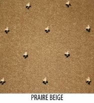 The Pindots Petits points collection - Axminster woven carpet - 80% wool and 20% nylon - Stock range - Col. Prairie Beige 