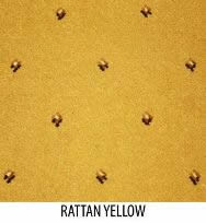 The Pindots Petits points collection - Axminster woven carpet - 80% wool and 20% nylon - Stock range - Col. Ratan Yellow