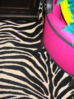 The Zebra print Axminster Carpets Collection - 80% wool / 20% nylon - 4m / 13'1" width