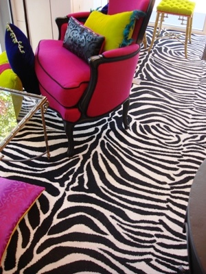 The Zebra print Axminster Carpets Collection