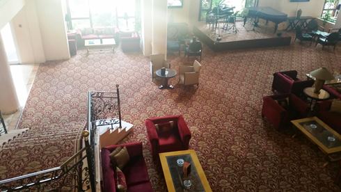 The Regency Tunis Hotel - More than 2000m² of custom made axminster carpets 80% wool and 20% nylon for various public areas.